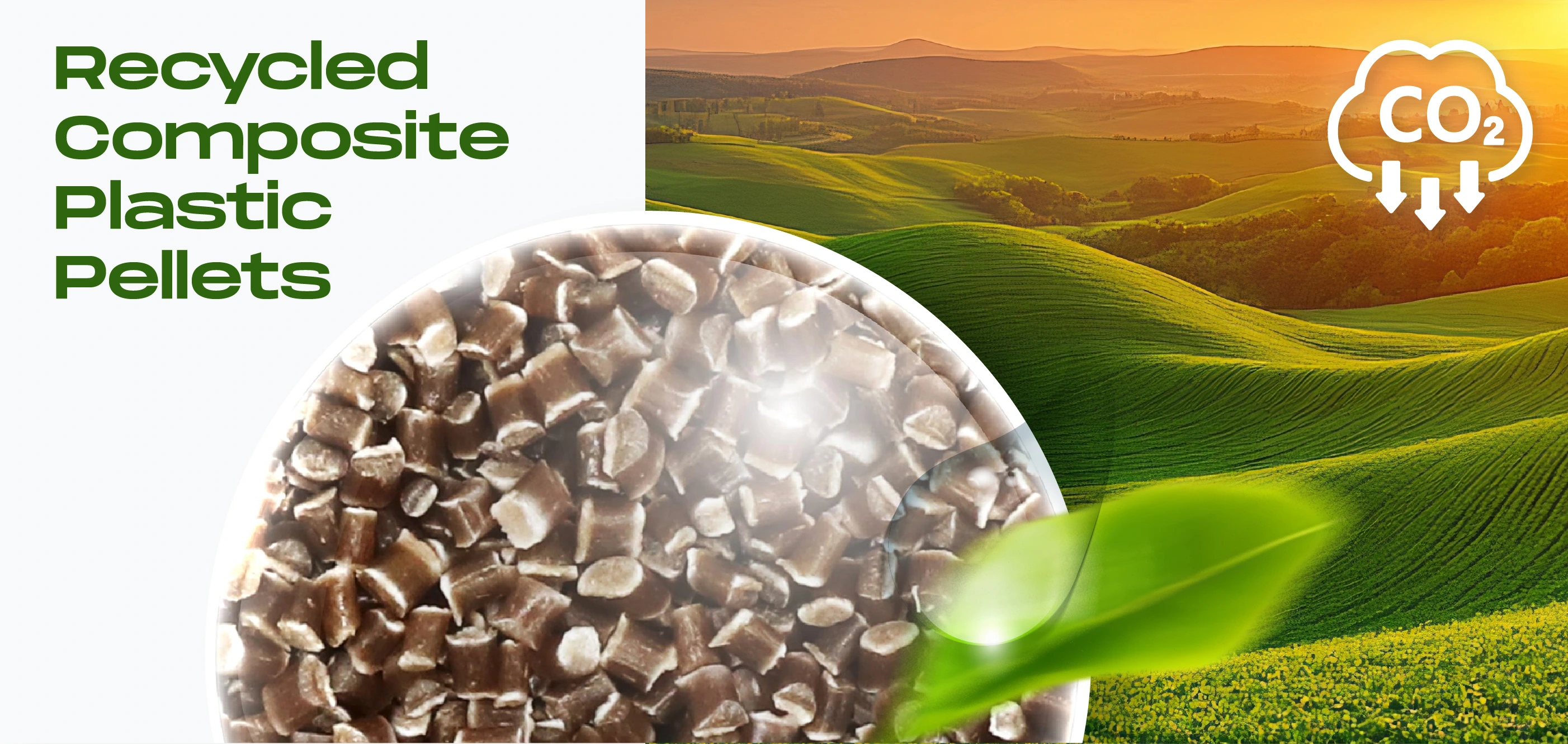 Recycled Composite Plastic Pellets